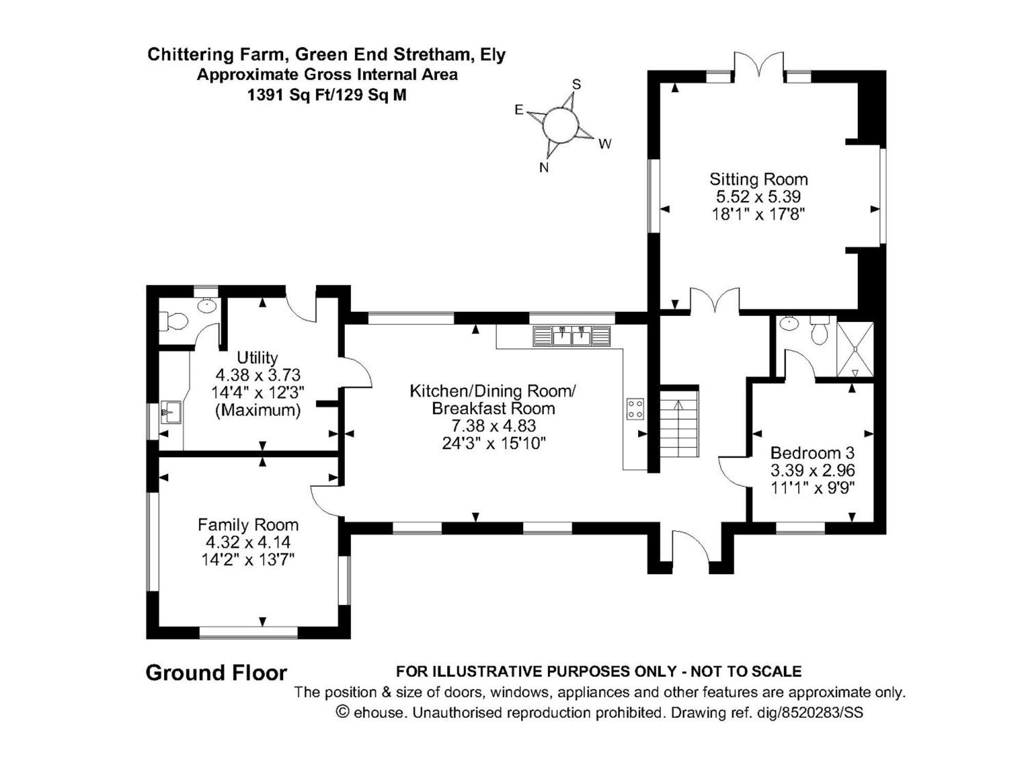 Chittering Farm Villa Stretham Dış mekan fotoğraf